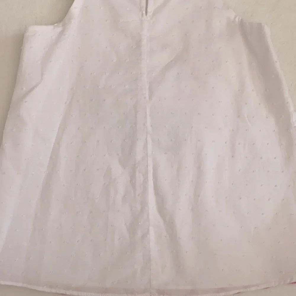 Rare Editions | Cupcake Swiss Dot Birthday Scallop Hem Dress E326267 White (5) - Picture 15 of 16